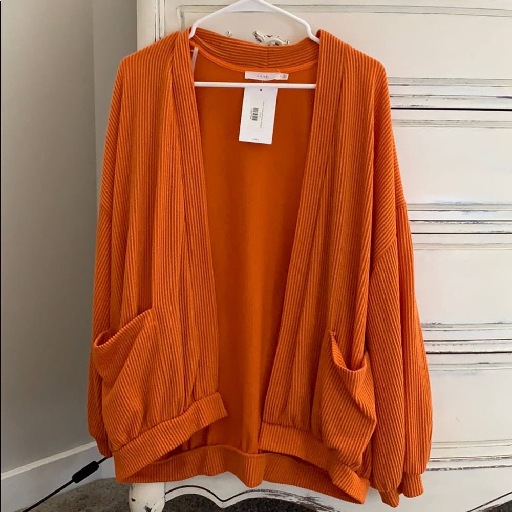 Orange Lightweight Sweater